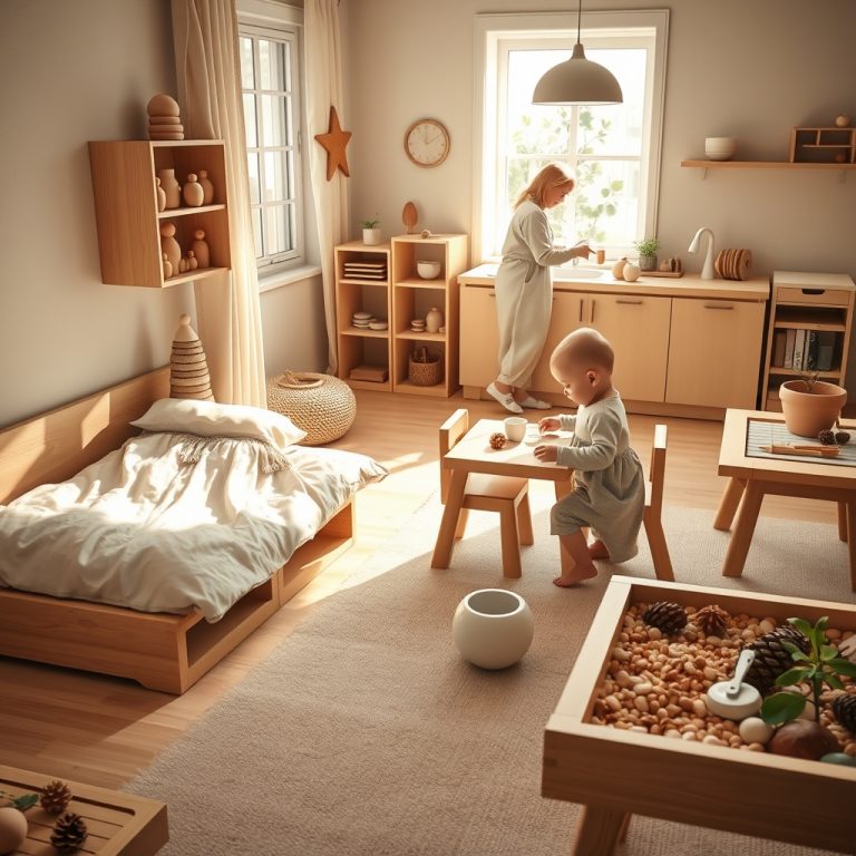 Creating a Montessori-Inspired Home: Fostering Independence and Curiosity in Your Child