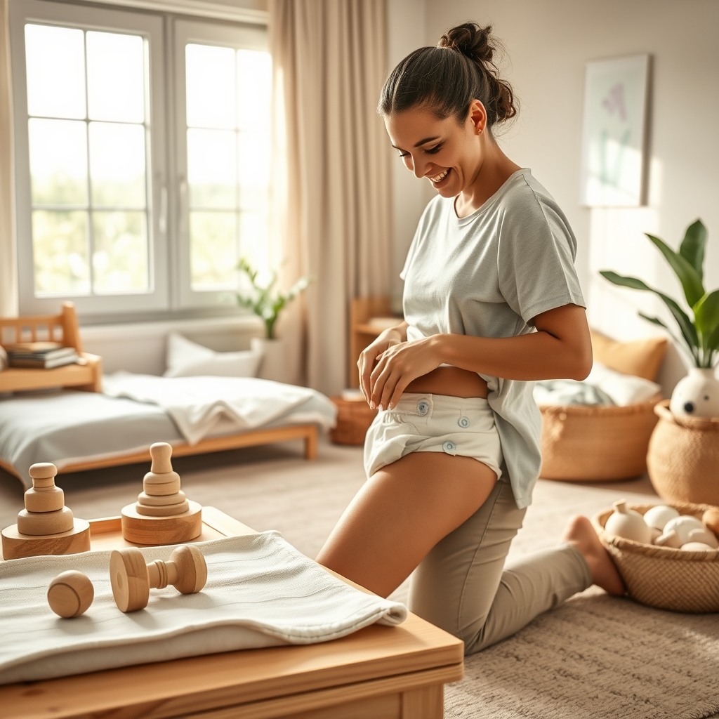 The Gentle Parenting Toolbox: Eco-Friendly Diapers, Sensory Play, and Montessori Magic for Modern Families
