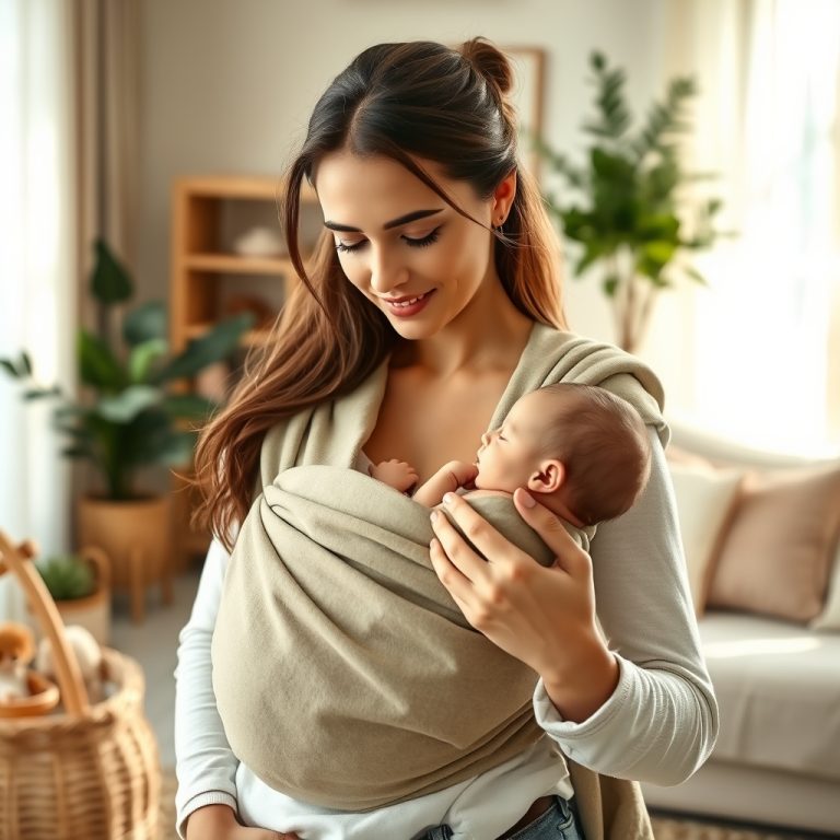 Baby Wearing Basics: The Gentle Parenting Guide to Bonding, Convenience, and Eco-Friendly Comfort for You and Your Little One