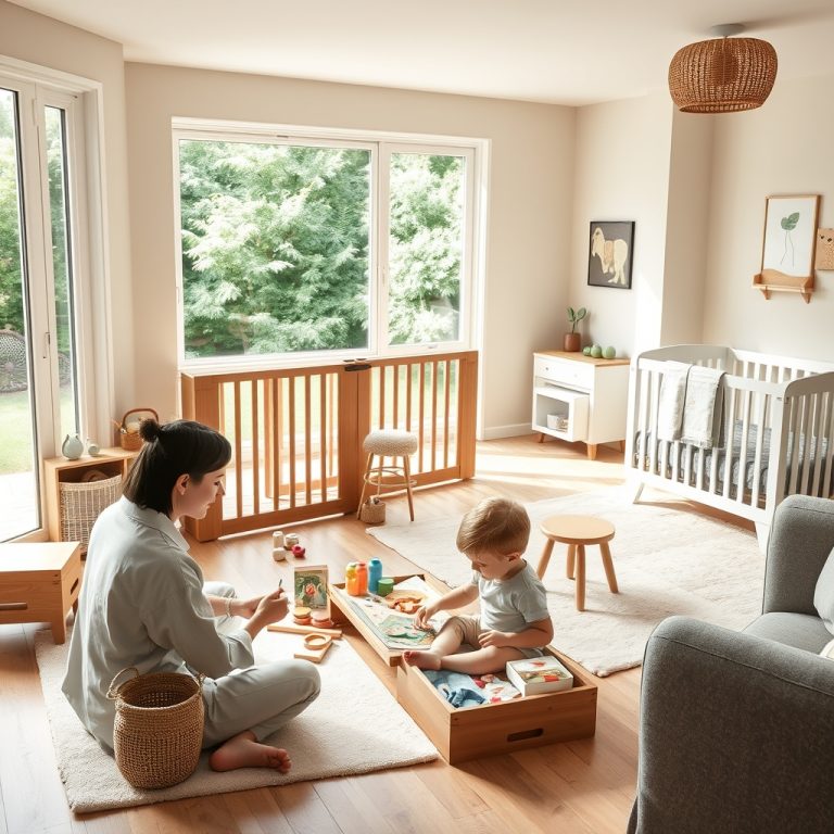 Creating a Safe and Stimulating Home: Gentle Parenting Tips for Childproofing, Play, and Development