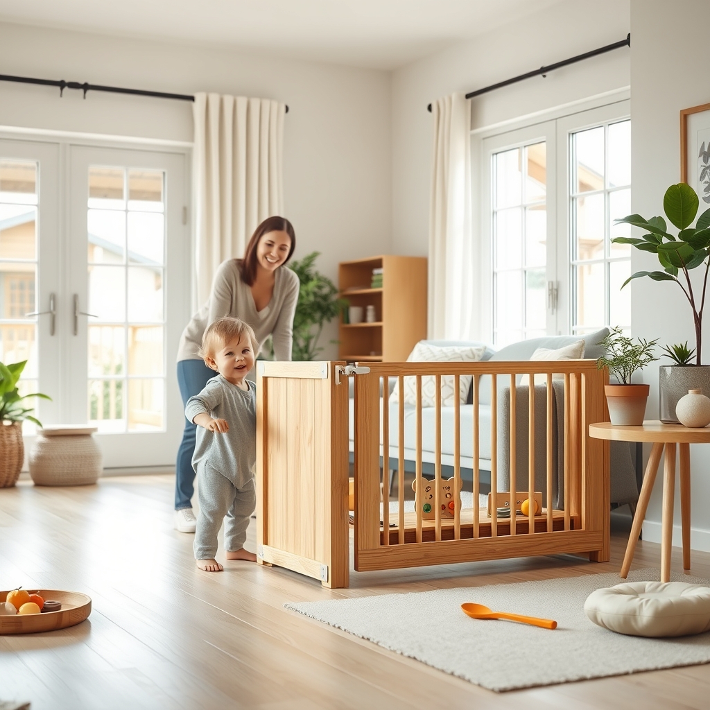 The Gentle Parenting Approach to Child Safety: Eco-Friendly Gates, Positive Reinforcement, and Peace of Mind